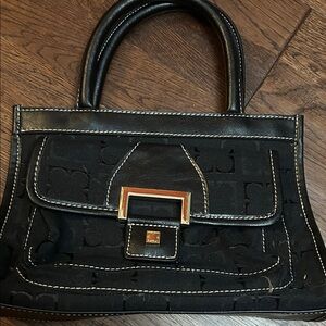 Liz Claiborne Black Designer Handbag